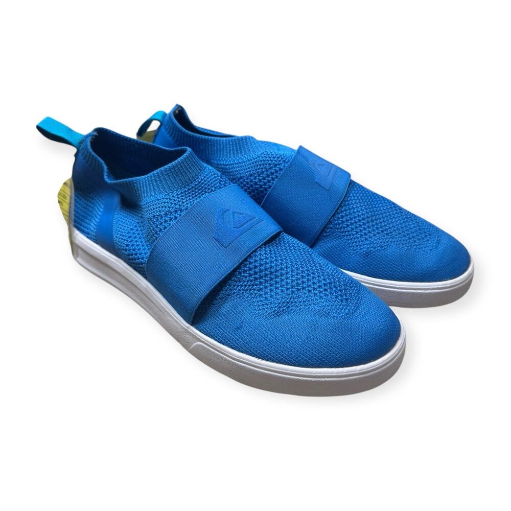 Vans‎ Blue Amphibian Plus Slip-On Shoes Mens Size 9 Rare Retro